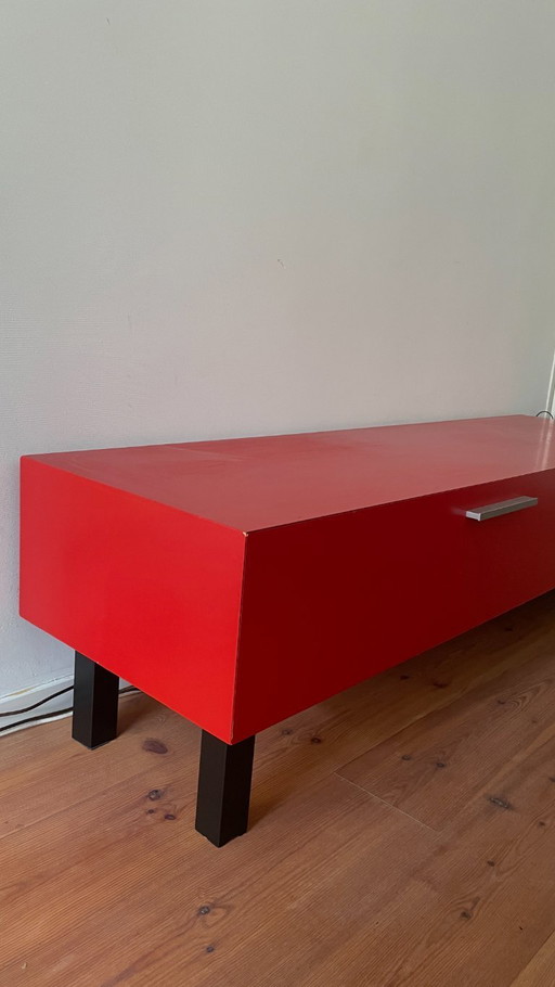 Meuble TV bas fait main