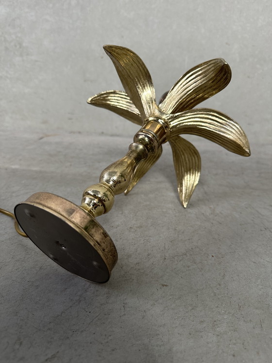 Image 1 of Vintage palm table lamp - Willy Daro for Massive - 1970's