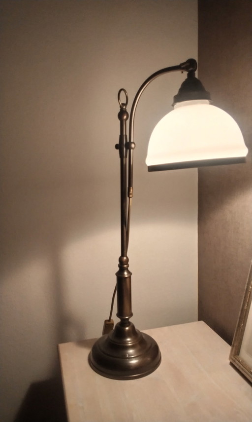 Brass table lamp Art Deco