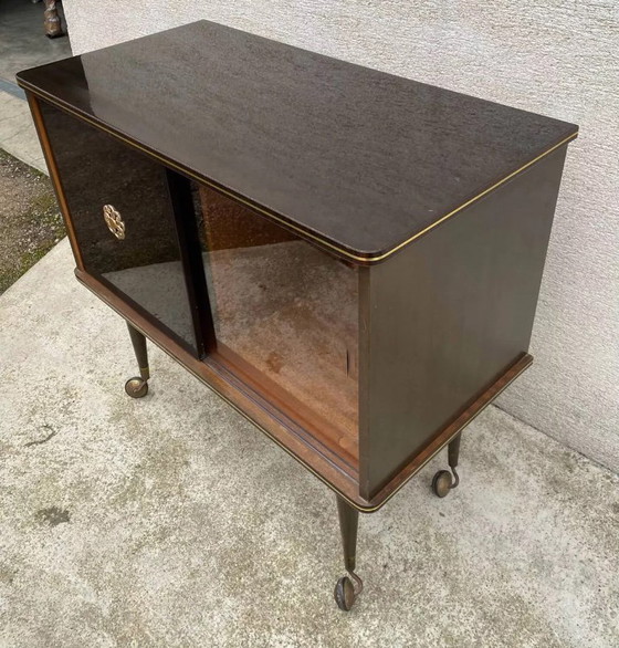 Image 1 of Mobile bar espositivo vintage anni '60/'70 su ruote