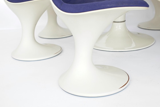 Image 1 of Serie Orbit 6 sillas + mesa SET | Herman Miller | Farner & Grunder 1960 1970