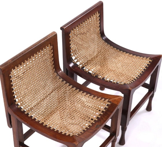 Image 1 of Pareja de sillas infantiles Mid century