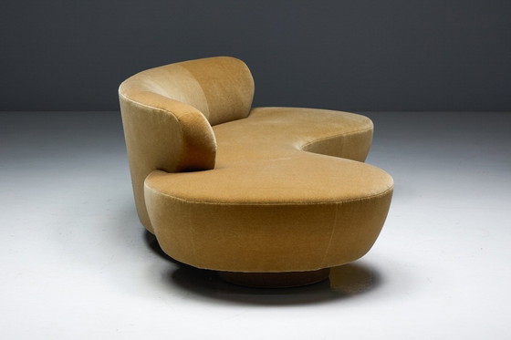 Image 1 of Serpentine Sofa by Vladimir Kagan for Directional, United States, 1980s