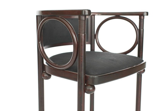 Image 1 of 24-Ball Table + 3 Chairs Fledermaus Josef Hoffmann for Wittmann