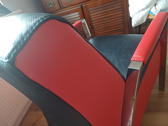 Image 1 of Hermosa silla de cuero