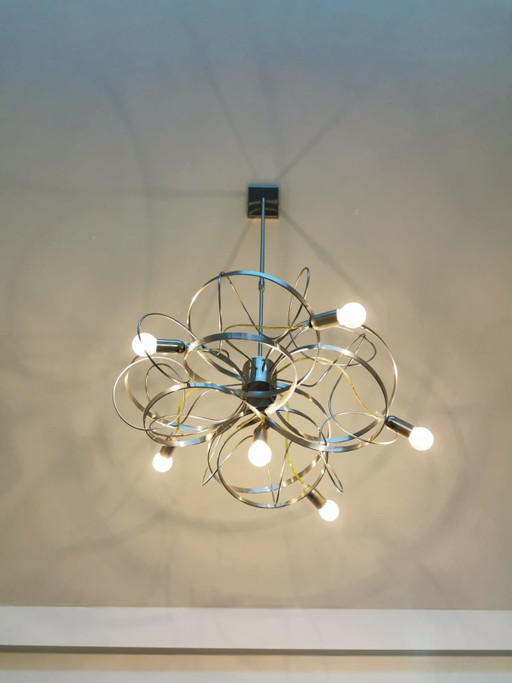 Stainless steel design vide ceiling hanging lamp