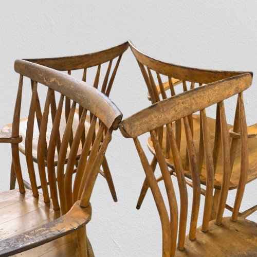 Image 1 of Arrow chairs From Åkerblom & Eklöf For Åkerblom