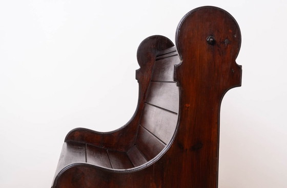 Image 1 of Panca da chiesa d'epoca, XX secolo