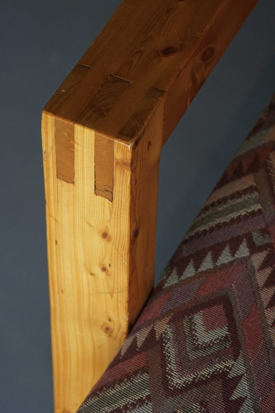 Image 1 of Poltrona in pino olandese, anni '70