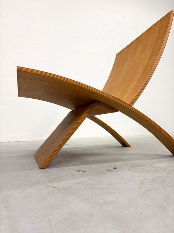 Image 1 of Sedia vintage in Laminex di Jens Nielsen per Westnofa