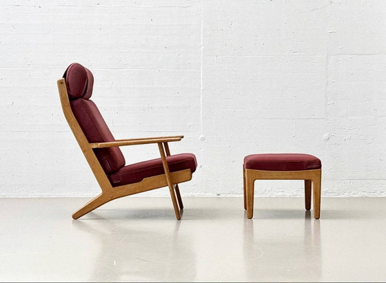Image 1 of High armchair from the GE290 series by Hans J. Wegner for Getama