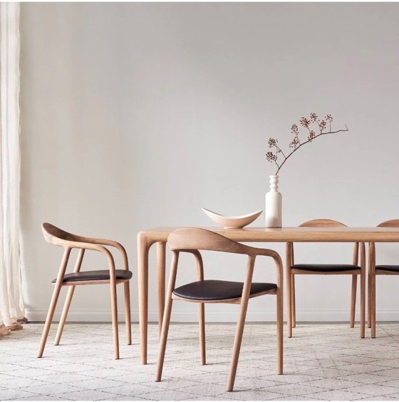 Image 1 of Tavolo da pranzo artigianale per caffè latte 220x90x76