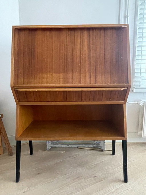 Mid century vintage secretaire