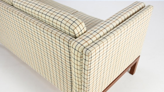 Image 1 of Canapé vintage, tapisserie en laine et teck. Danemark, C.1960