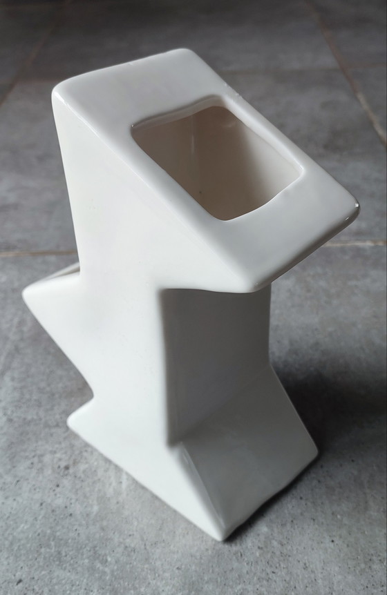 Image 1 of Art Deco ceramic double vase