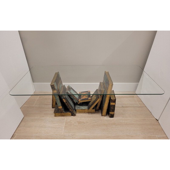 Image 1 of Vintage coffee table "Libros" by Daniel Chassin, France 2003
