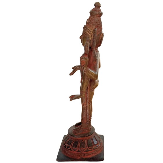 Statua di Vishnu in bronzo dorato del XIX secolo – Sculture, Bronze (photo 7 of 10)