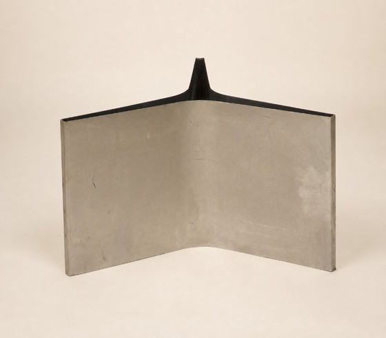 ÉTIENNE FERMIGIER — Drie Salontafels J.E.R., circa 1968 – Glass, Metal (photo 11 of 13)