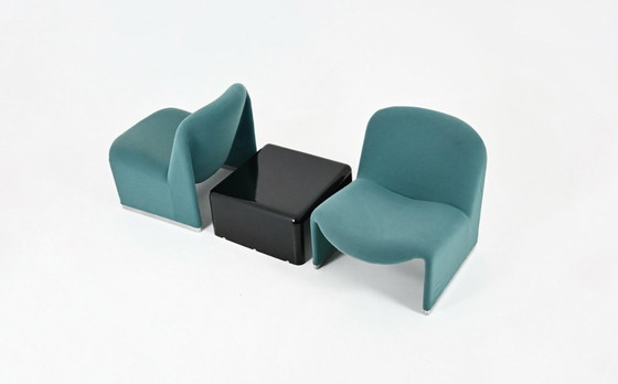 Image 1 of Sillas y mesa Alky de Giancarlo Piretti para Anonima Castelli, años 70. Juego de 3