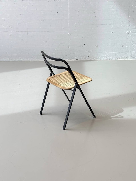 Image 1 of Set of 4 chairs model Clio by Giorgio Cattelan for Cidue, 1970s Italy