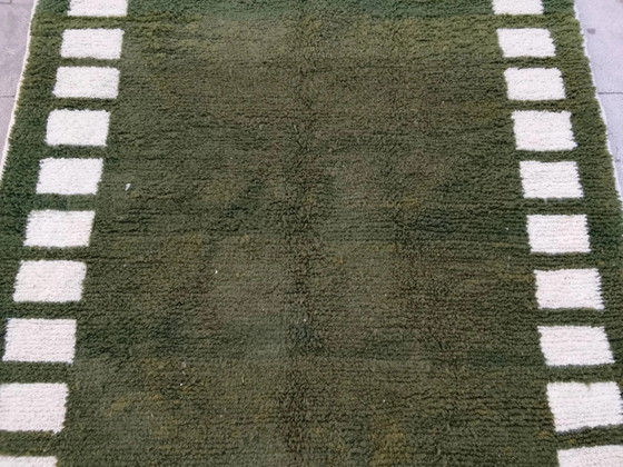 Handwoven Moroccan rug, natural wool, 250cm x 150cm, elegant decoration. – Rugs & carpets (photo 5 of 11)