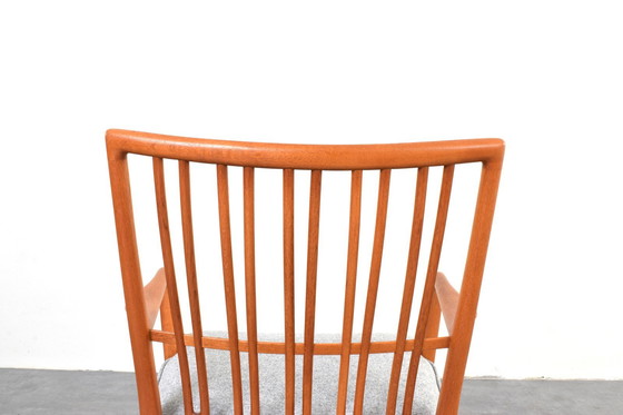Image 1 of Chaise à bascule ML33 en chêne par Hans J. Wegner pour A/S Mikael Laursen, années 1950