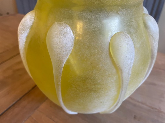 Image 1 of Vase Murano Scavo 1970s