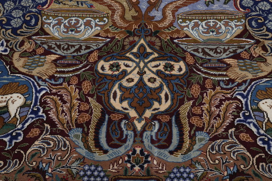 Image 1 of Tapis persan original noué à la main Kashmar Fein Paradise Design 393 x 312 cm Top condition