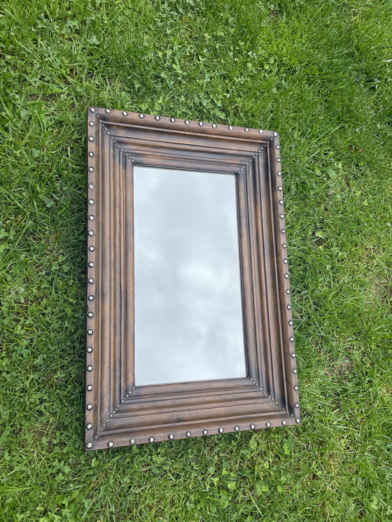 Image 1 of Leren spiegel