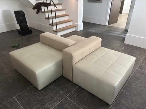 Banca Centrale Piet Boon – modulaire banken, Leather, Textile