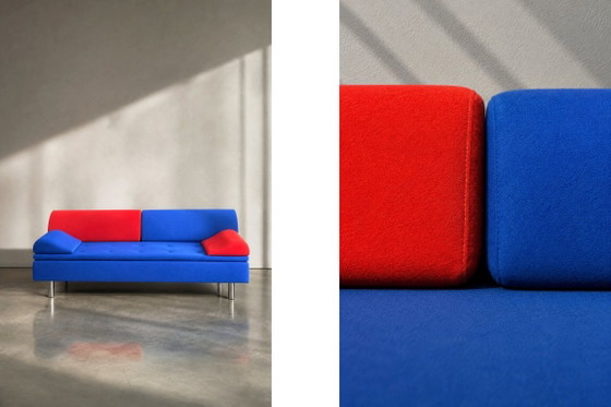 Vintage Mid-Century Danish Modern Memphis Design Sofa Diva Daybed by Gubi Olsen for GUBI, 1984 – Textile (photo 5 of 37)