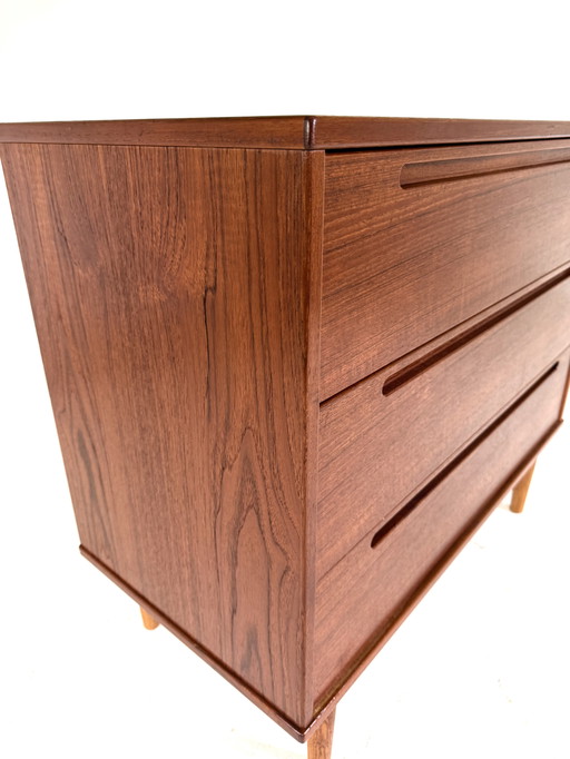 Cassettiera vintage in teak, Kai Kristiansen '60