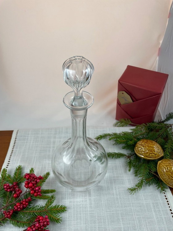 Image 1 of Franse handgeslepen kristallen karaf – stijl begin 20e eeuw