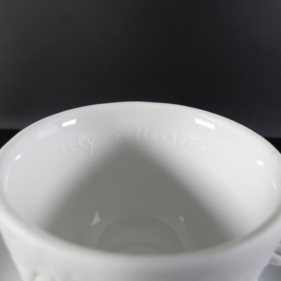 Image 1 of Illy Collection Espressokopje Fossile Design Paolo Rossetti 1997, gesigneerd