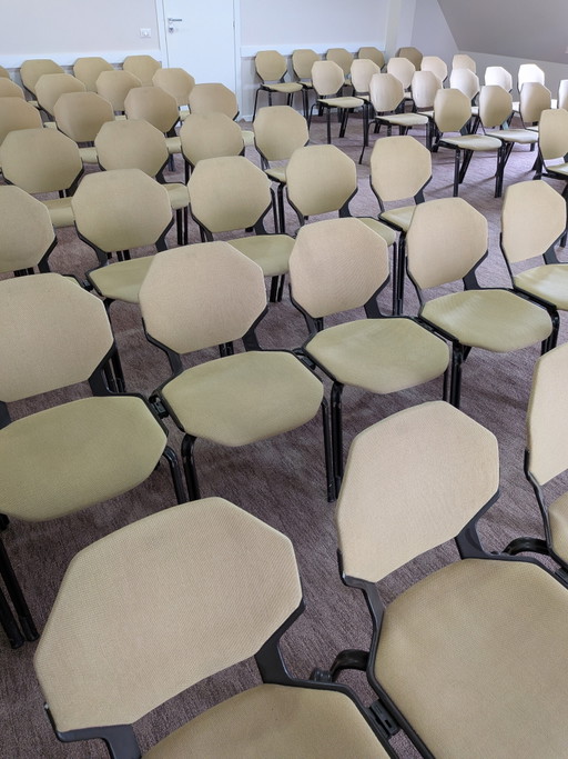 Stock Of 100 Vintage Space Age Chairs FRÖSCHER SITFORM (1983) - Open To Offers – bureaustoelen, Wood, Metal