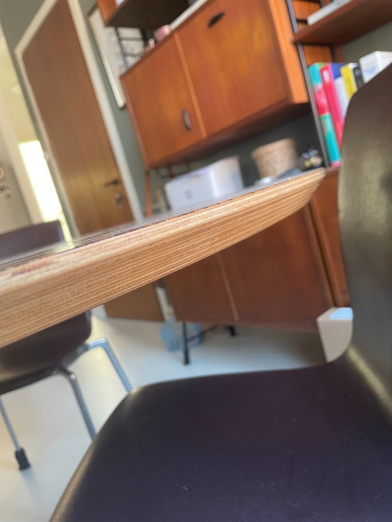 Image 1 of Oval dining table by Pierre Paulin for Artifort