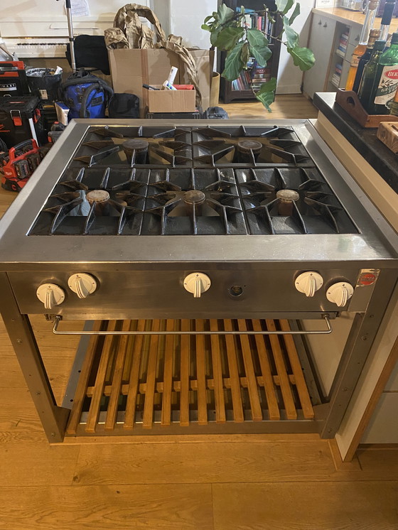 Image 1 of Helios Gasfornuis mit 5 Pitten! Alles funktioniert!