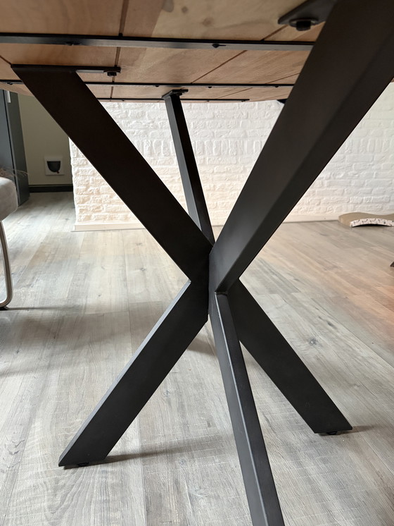 Image 1 of Tavolo da pranzo in legno di mango