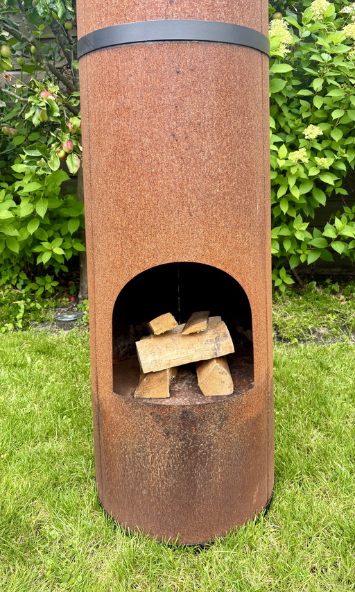 Frederik Roijé - Smokestack - buitenhaard / fireplace