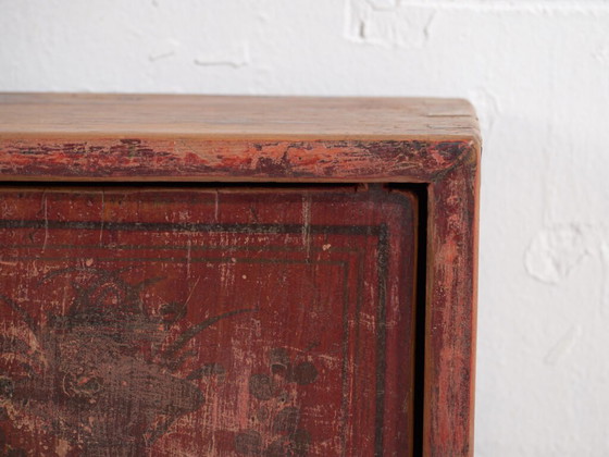 Buffet bas ancien en bois de pin – Chine, circa 1930 – Vaisseliers (photo 30 of 40)