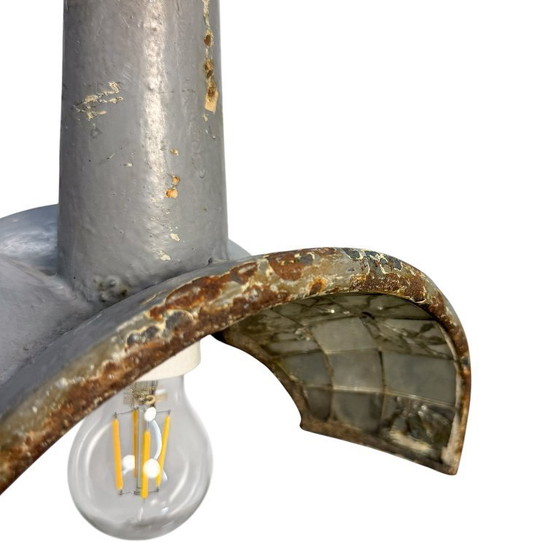 Image 1 of Suspension industrielle vintage n° 2 par Esla avec miroirs