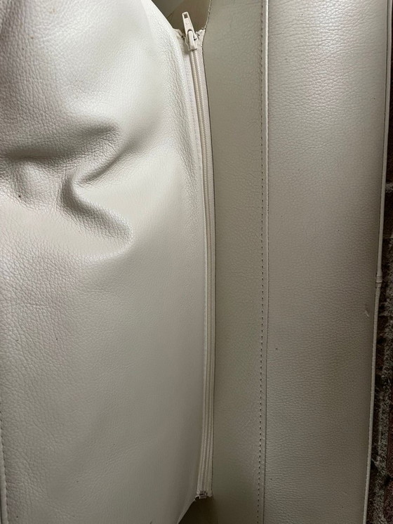 Image 1 of Machalke Sofa – Weißes Ledersofa, 4-Sitzer