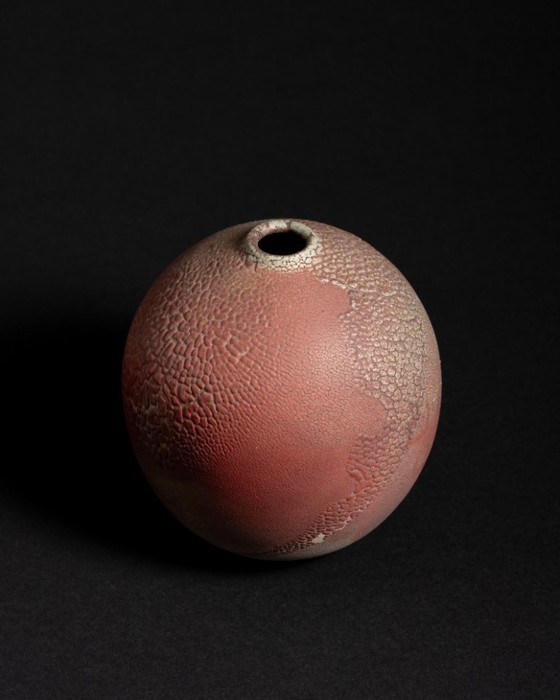 Image 1 of Keramische vaas en doos met deksel – Studio Keramist Artist, Duitsland, 2010