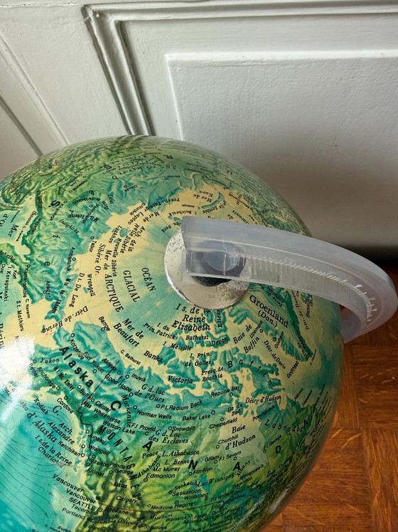 Image 1 of Lichtgevende aardbol Tecnodidattica Gemaakt in Italië 1970/80