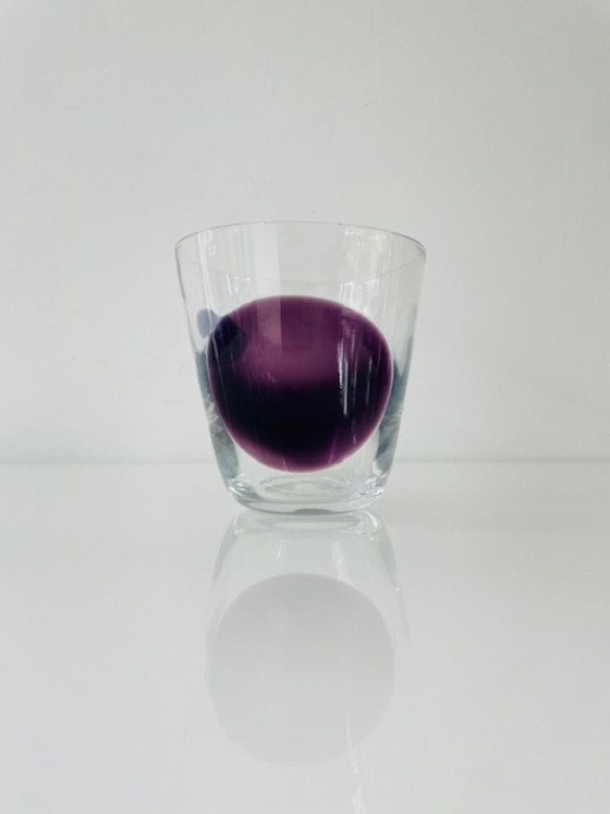 Image 1 of IKEA Fabulös glass set of 4 colored design