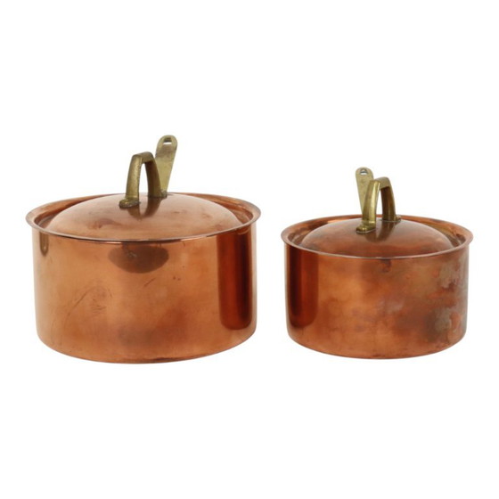 Set van 2 koperen steelpannen Paul Revere Limited Edition – Keukenaccessoires, Copper (photo 5 of 14)