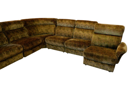 Image 1 of Canapé d'angle modulaire vintage, 1970