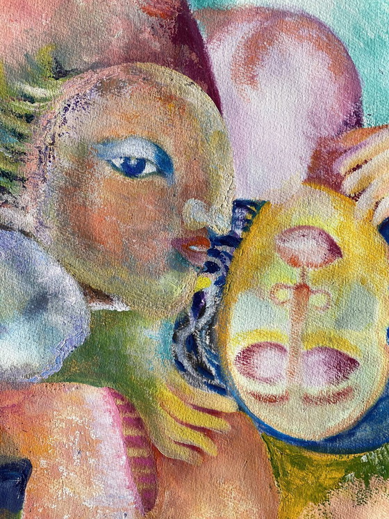 Image 1 of Surrealistische und erotische Komposition von N.Boéri Véfour. Frankreich 2000er Jahre