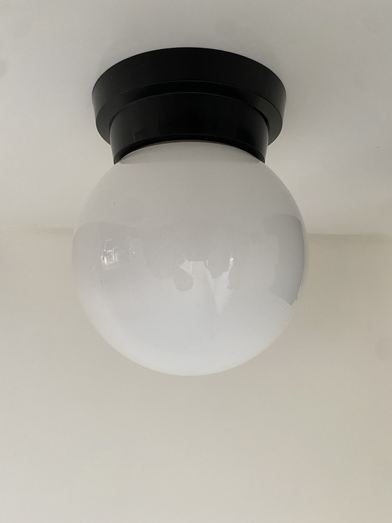 Image 1 of Vintage ceiling lamp - wall lamp - globe lamp, 1970s