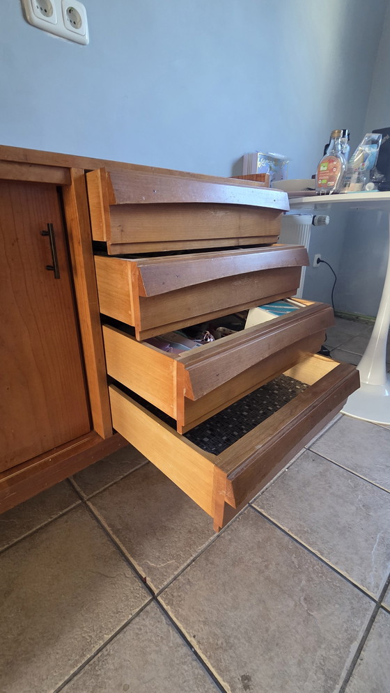 Image 1 of Mid-century teak chest of drawers